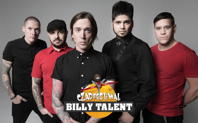 Billy Talent pierwszym ogłoszonym headlinerem Czad Festiwal 2017