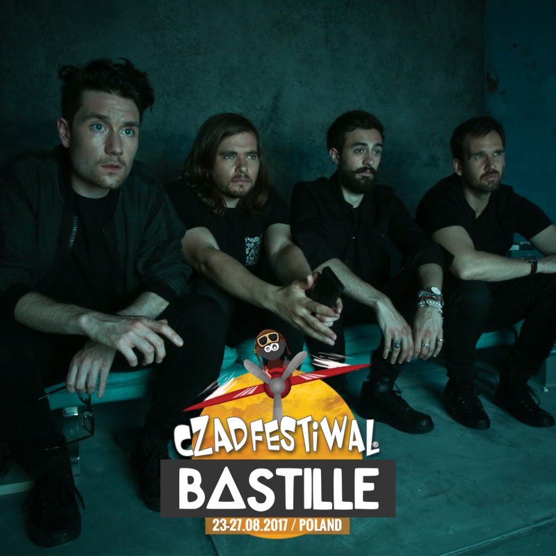 Bastille kolejnym headlinerem Czad Festiwal 2017!