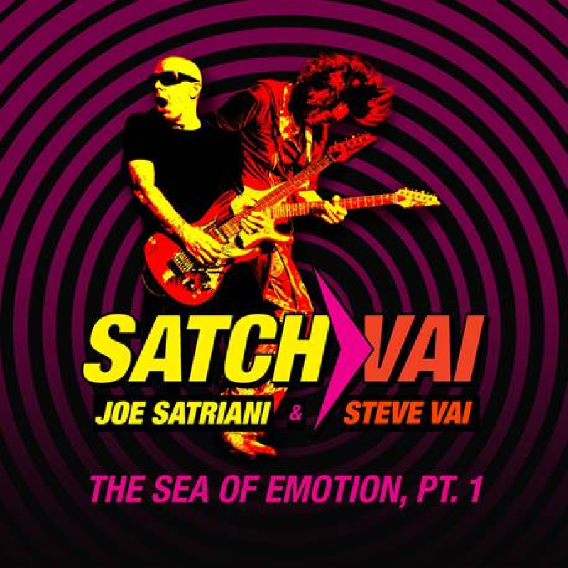 JOE SATRIANI I STEVE VAI prezentują wspólny singiel „The Sea of ​​Emotion, Pt. 1&quot;
