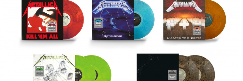 Metallica na kolorowych winylach !