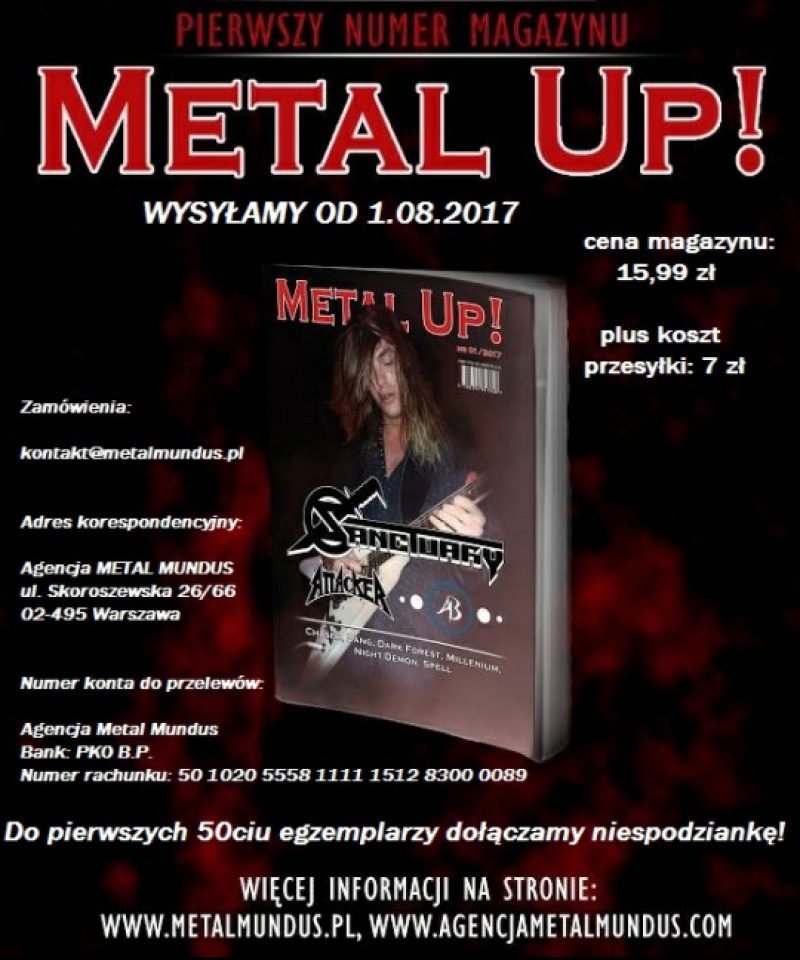 metal Up - pierwszy numer już jest