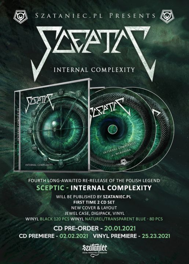 Sceptic wznawia kolejny album „Internal Complexity”