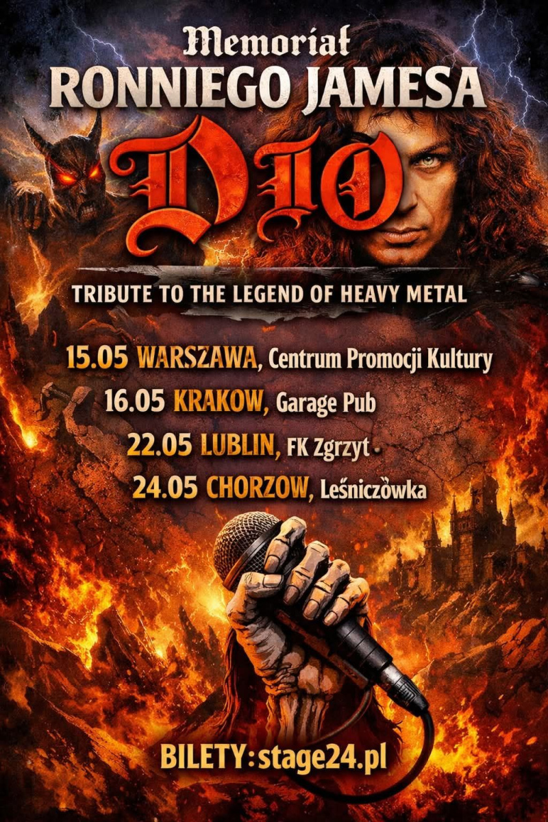 Memoriał Ronniego Jamesa Dio 2026