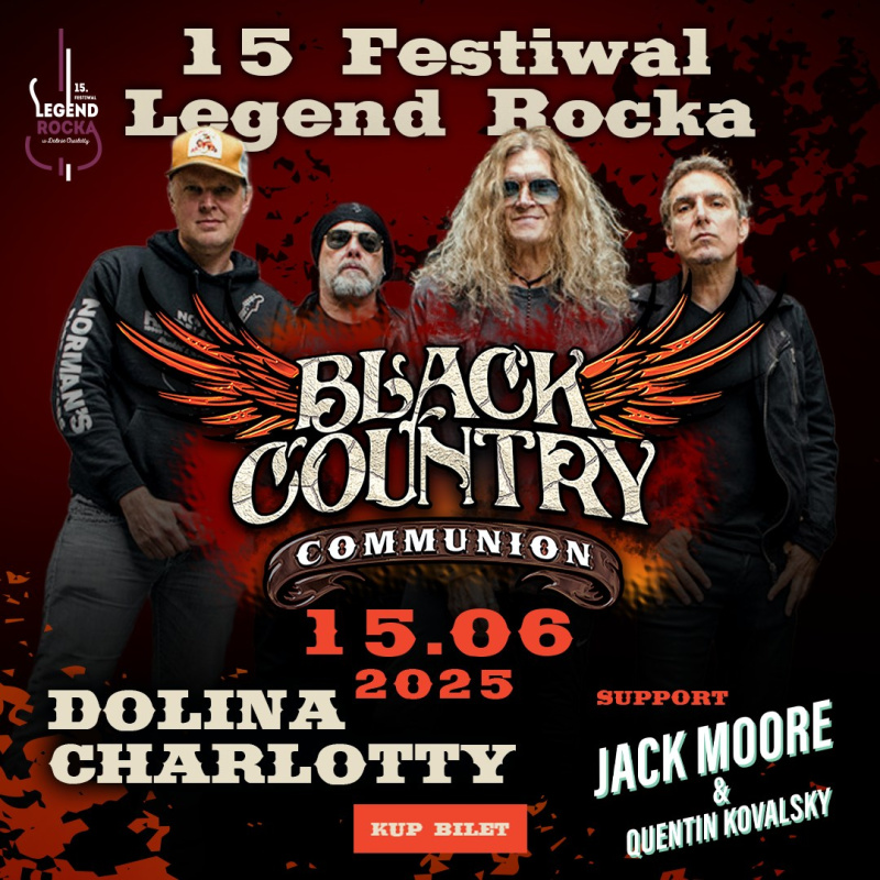 Jack Moore & Quentin Kovalsky wystąpią przed Black Country Communion