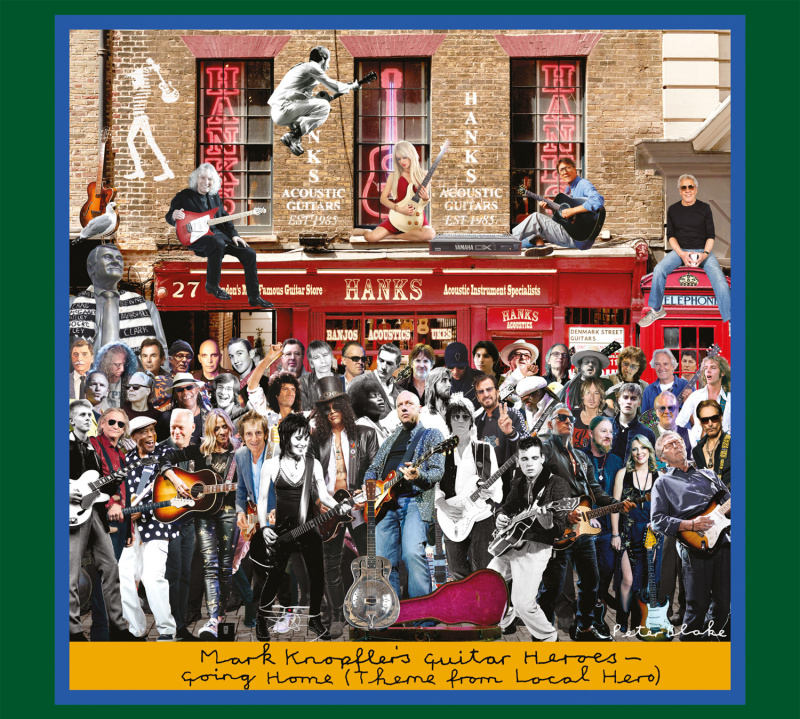 Mark Knopfler's Guitar Heroes. Ponad 60 najsławniejszych wykonawców w jednym utworze!