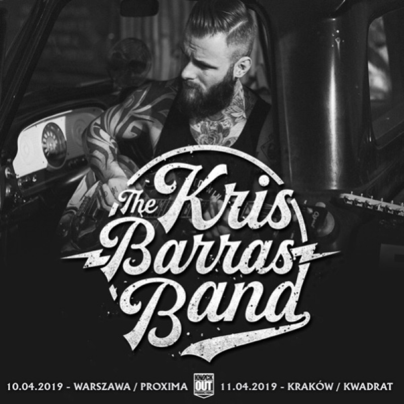 Kris Barras: Dał czadu na Rawie Blues, w kwietniu wraca do Polski!