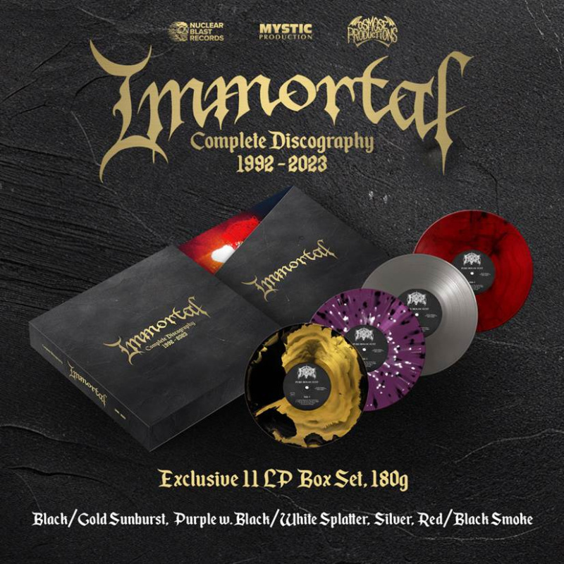 IMMORTAL — COMPLETE DISCOGRAPHY 1992–2023 BOX