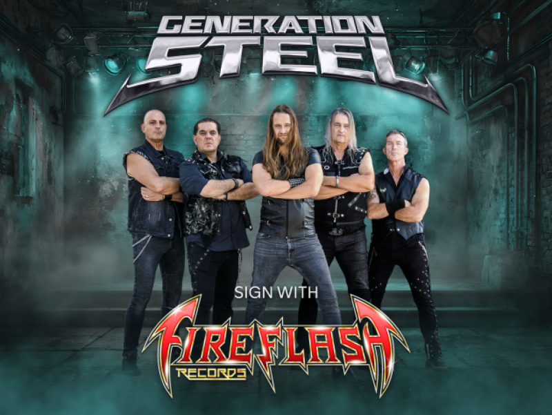 GENERATION STEEL nowy album, nowi muzycy, nowa wytwórnia, nowa agencja bookingowa!