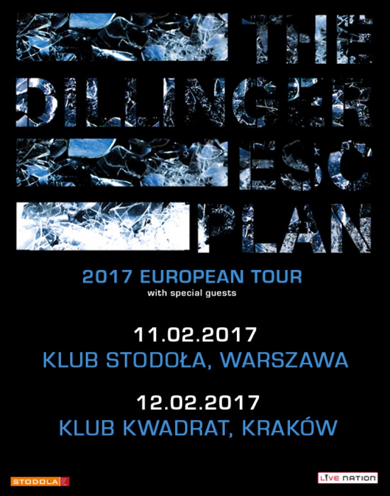 THE DILLINGER ESCAPE PLAN W POLSCE