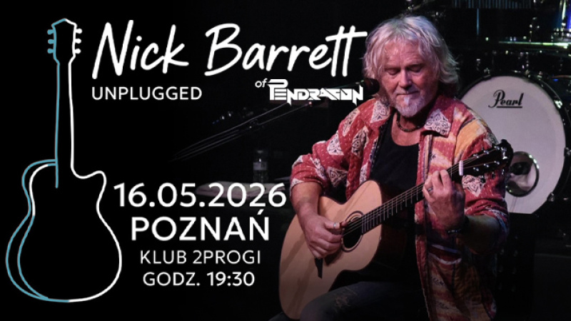 Nick Barrett w Poznaniu!