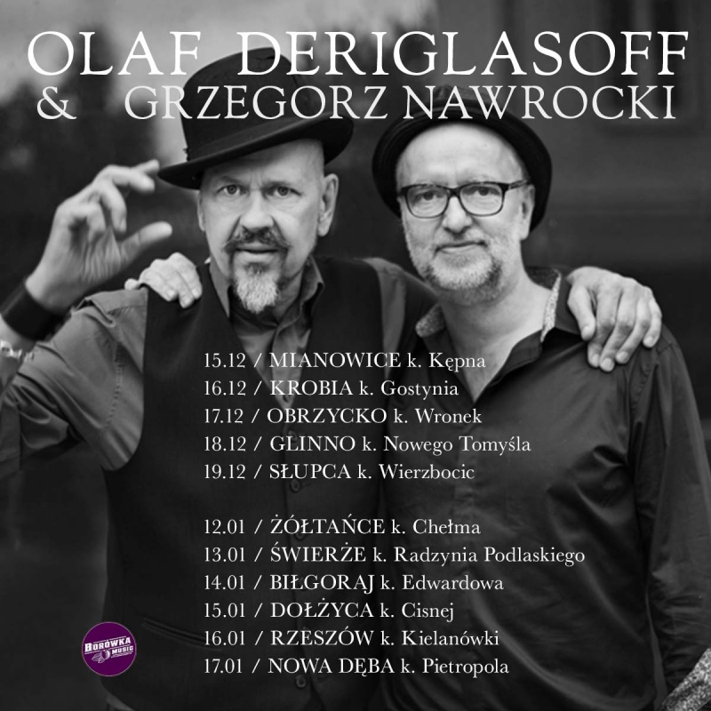 Olaf Deriglasoff i Grzegorz Nawrocki ruszają w trasę po... mieszkaniach :)
