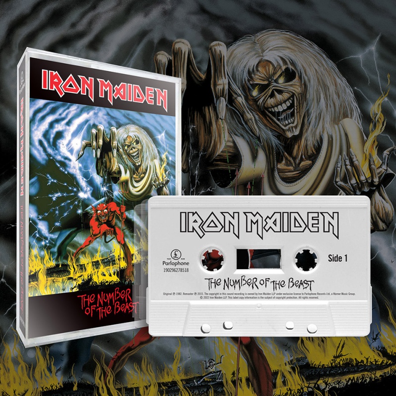 Iron Maiden świętują 40-tą rocznicę wydania &quot;The Number Of The Beast&quot; Kultowy album dostępny na kasecie