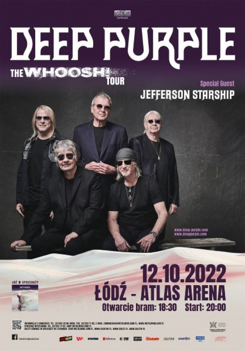 Deep Purple - nowa data polskiego koncertu!