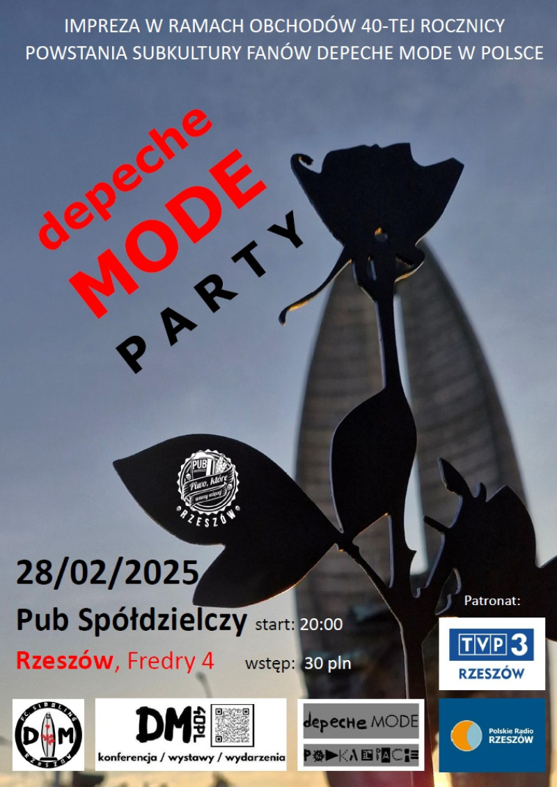 Depeche Mode Party w Rzeszowie !