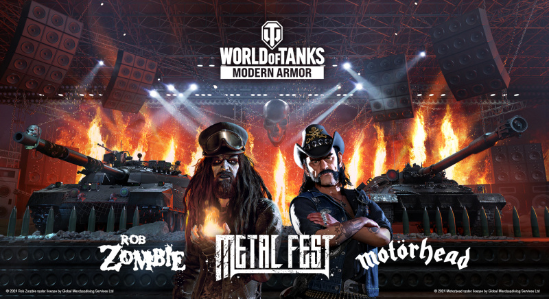 Motörhead i Rob Zombie głównymi gwiazdami Metal Festu w World of Tanks Modern Armor