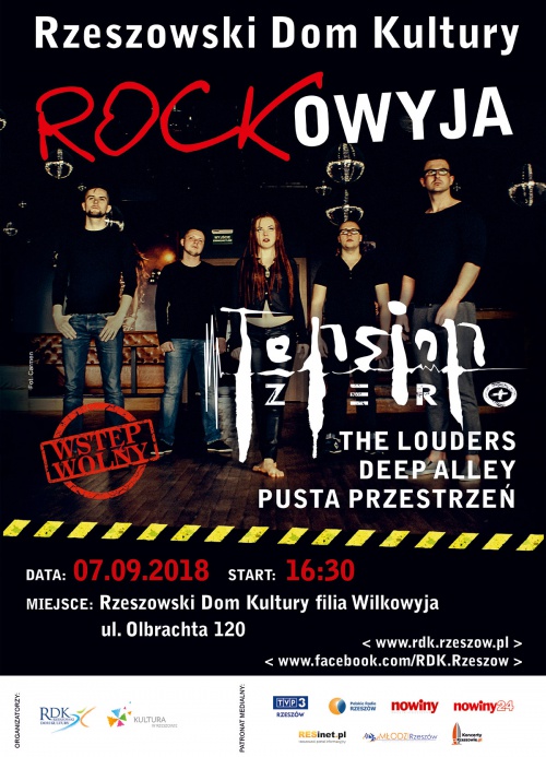Tension Zero gwiazdą dziewiątej edycji festiwalu „Rockowyja”