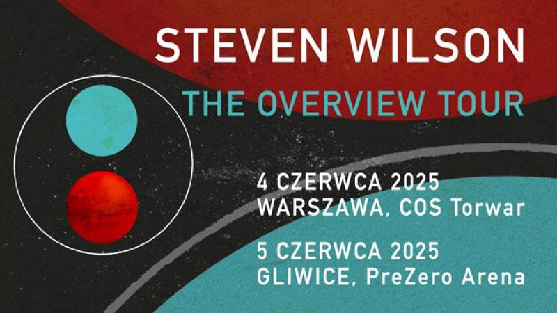 STEVEN WILSON na dwóch koncertach w Polsce w czerwcu 2025!