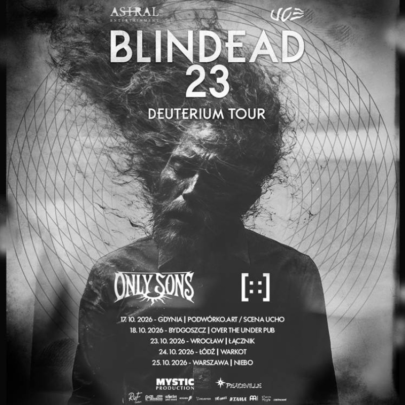BLINDEAD 23 RUSZA W JESIENNĄ TRASĘ KONCERTOWĄ