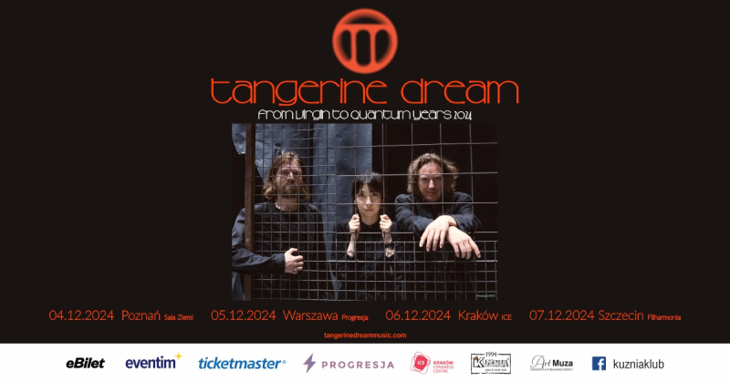 Tangerine Dream na czterech koncertach w Polsce