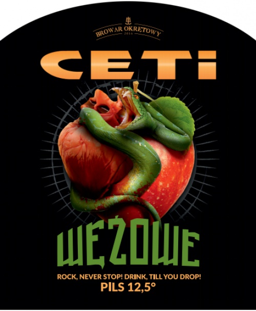 Oficjalne piwo zespołu CETI o nazwie "Wężowe" specjalnie na " Snakes Are Back In Town " tour