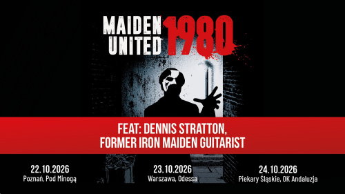 Maiden UniteD z Denisem Strattonem (ex Iron Maiden) w Polsce!