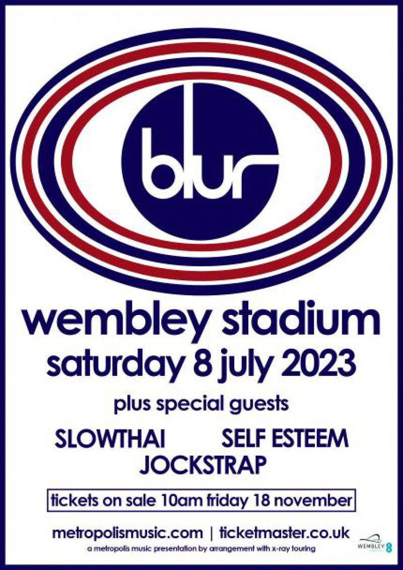Blur zagrają koncert na Wembley
