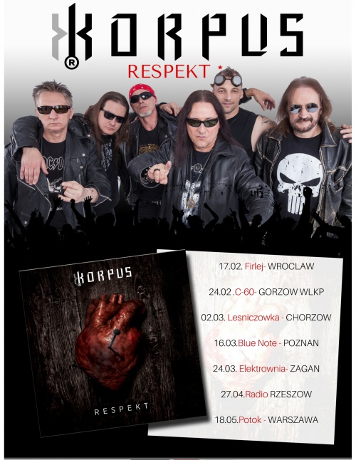 KORPUS"Respekt" - trasa promocyjna nowego albumu startuje we Wrocławiu.