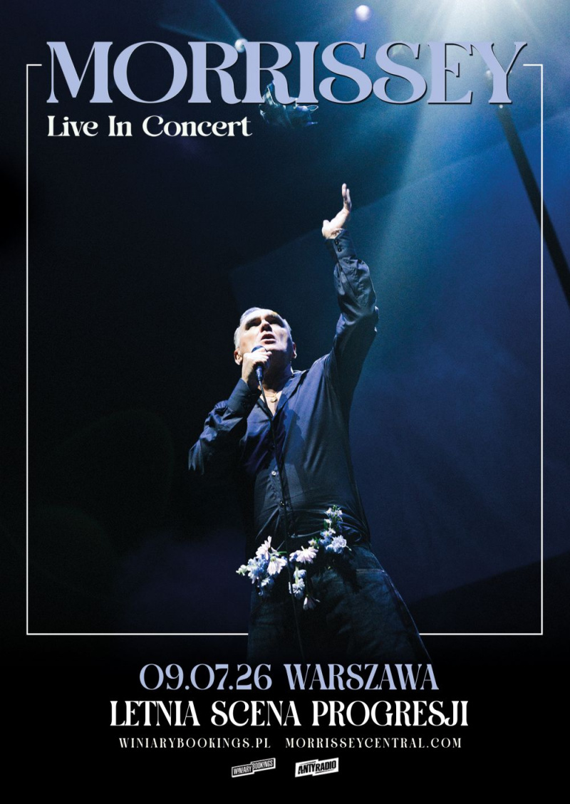 MORRISSEY na jedynym koncercie w Polsce!