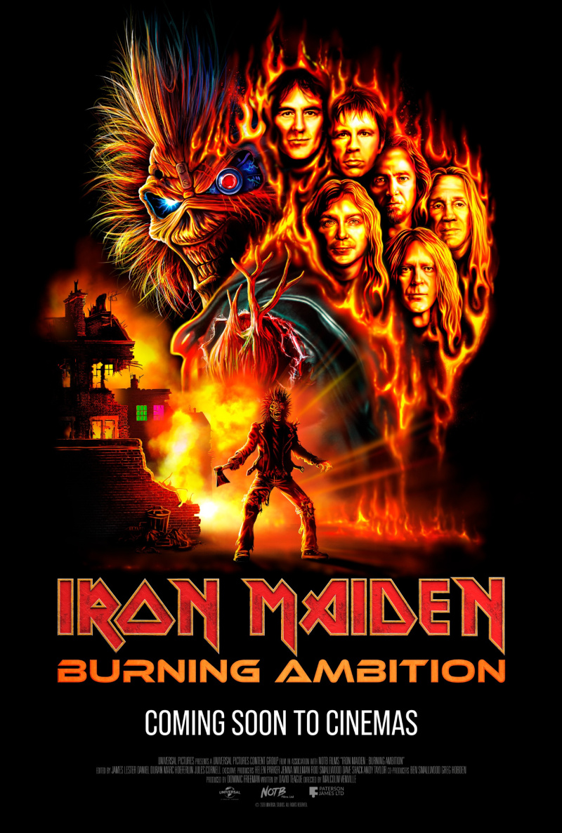 IRON MAIDEN: BURNING AMBITION W KINACH OD 15 MAJA 2026