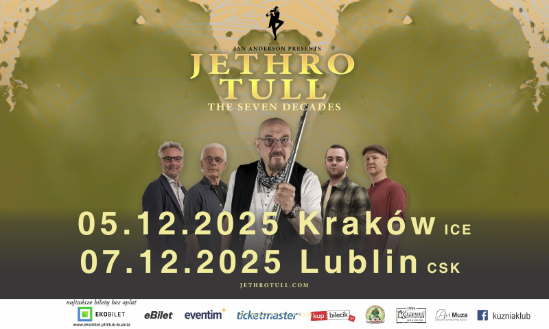 Jethro Tull powracają do Polski z nowym albumem „Curious Ruminant”. Wyjątkowy teledysk już w sieci!