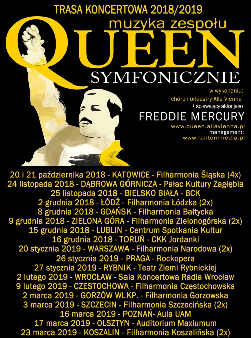 Trasa koncertowa Queen Symfonicznie startuje już za miesiąc!