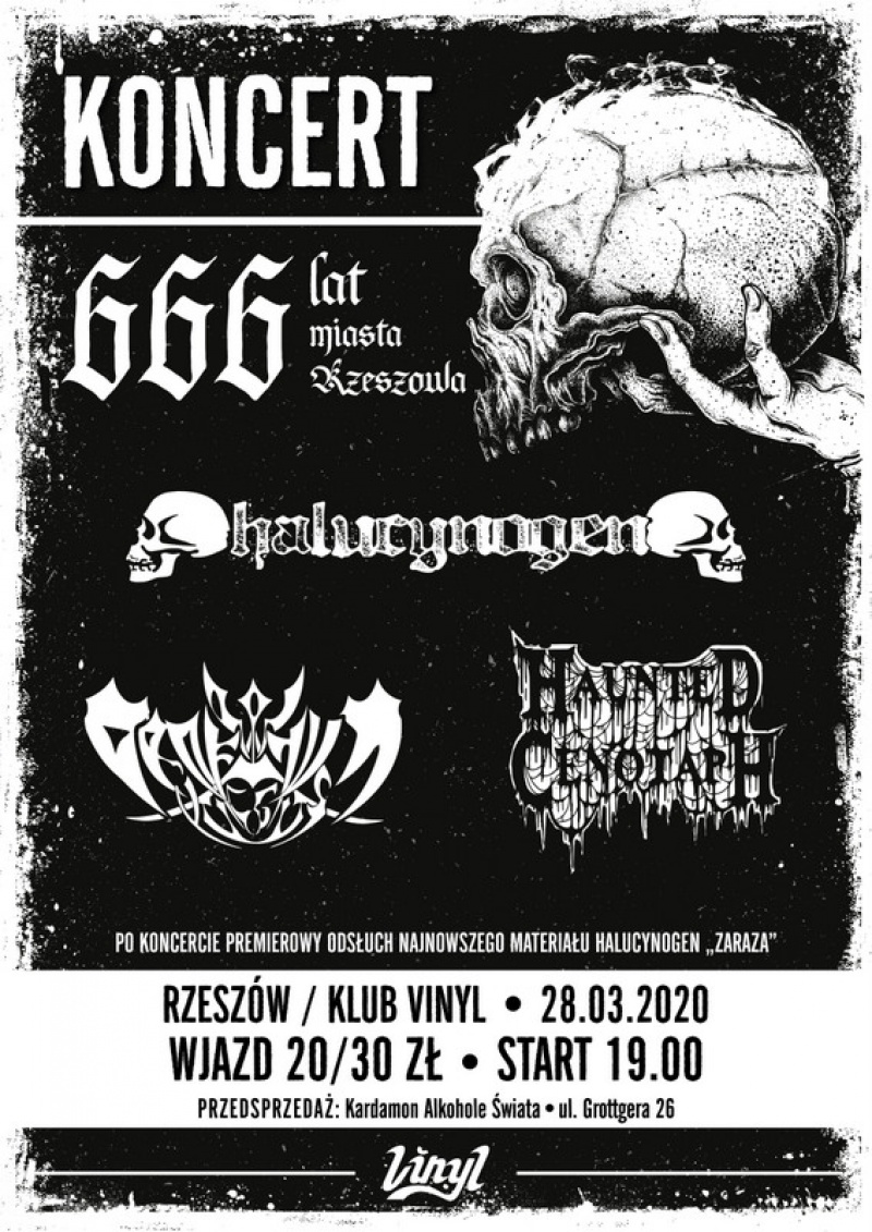 Metalowy koncert &quot;666 lat miasta Rzeszowa&quot; !