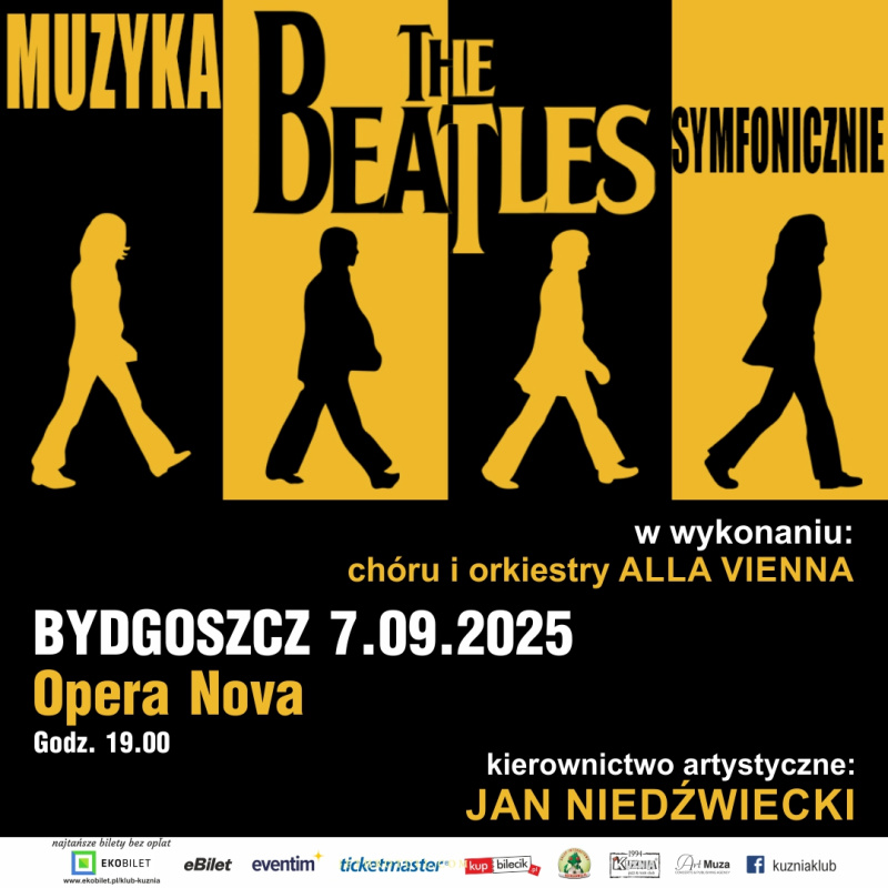 THE BEATLES symfonicznie w Bydgoszczy - ponadczasowa magia Liverpoolskiej Czwórki w nowej odsłonie!