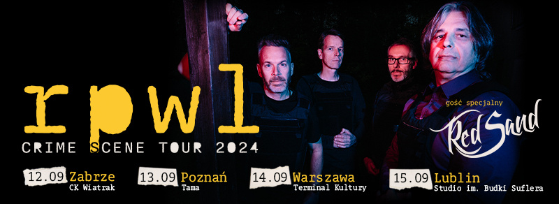 RPWL z trasą koncertową &quot;Crime Scene&quot; w Polsce!
