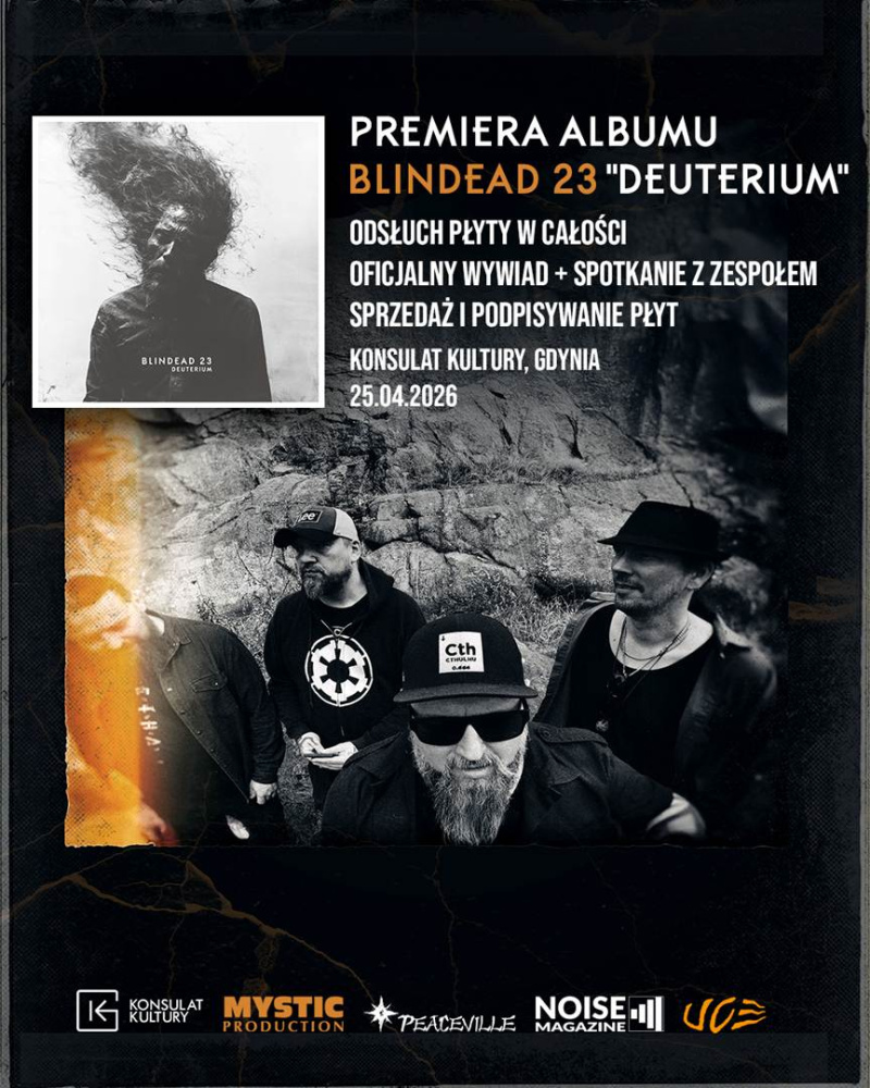 Blindead 23 zaprasza na spotkania promocyjne