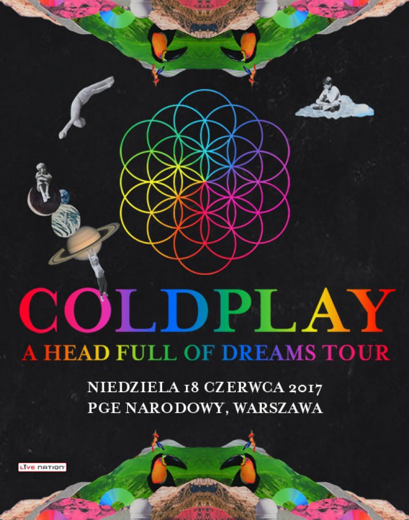 COLDPLAY OGŁASZA KONCERTY W EUROPIE - zagra w Warszawie