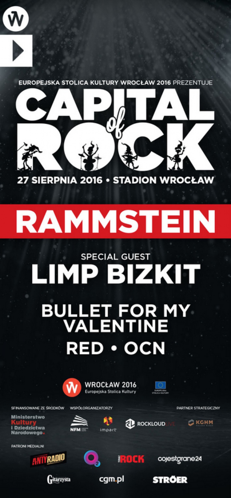 Capital Of Rock - Wrocław 2016/Rammstein, Limp Bizkit i.in.