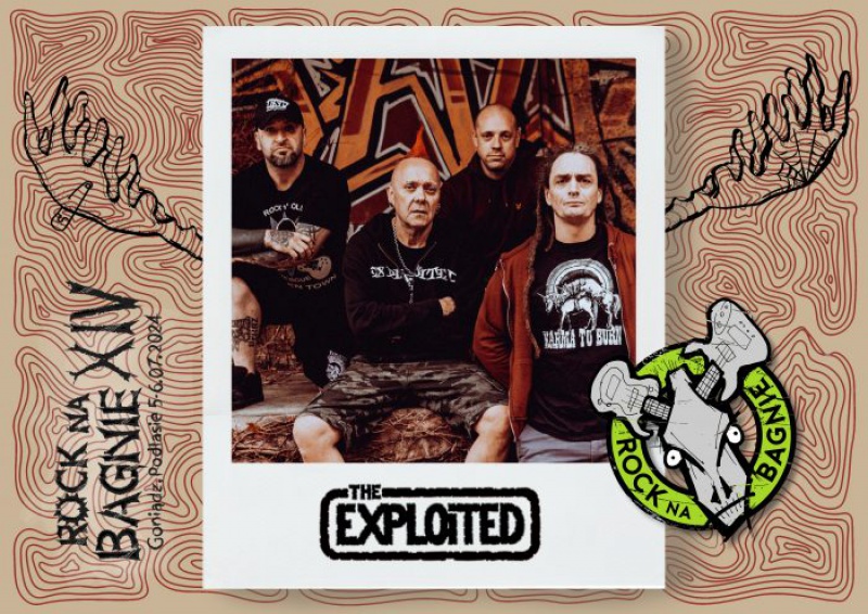 THE EXPLOITED - ikona punk rocka zagra na festiwalu Rock na Bagnie 2024 w Goniądzu!