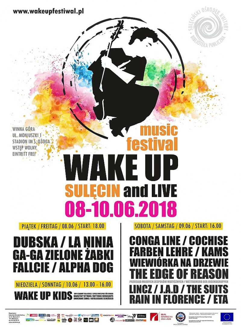 Wake Up and Live - zaproszenie na festiwal