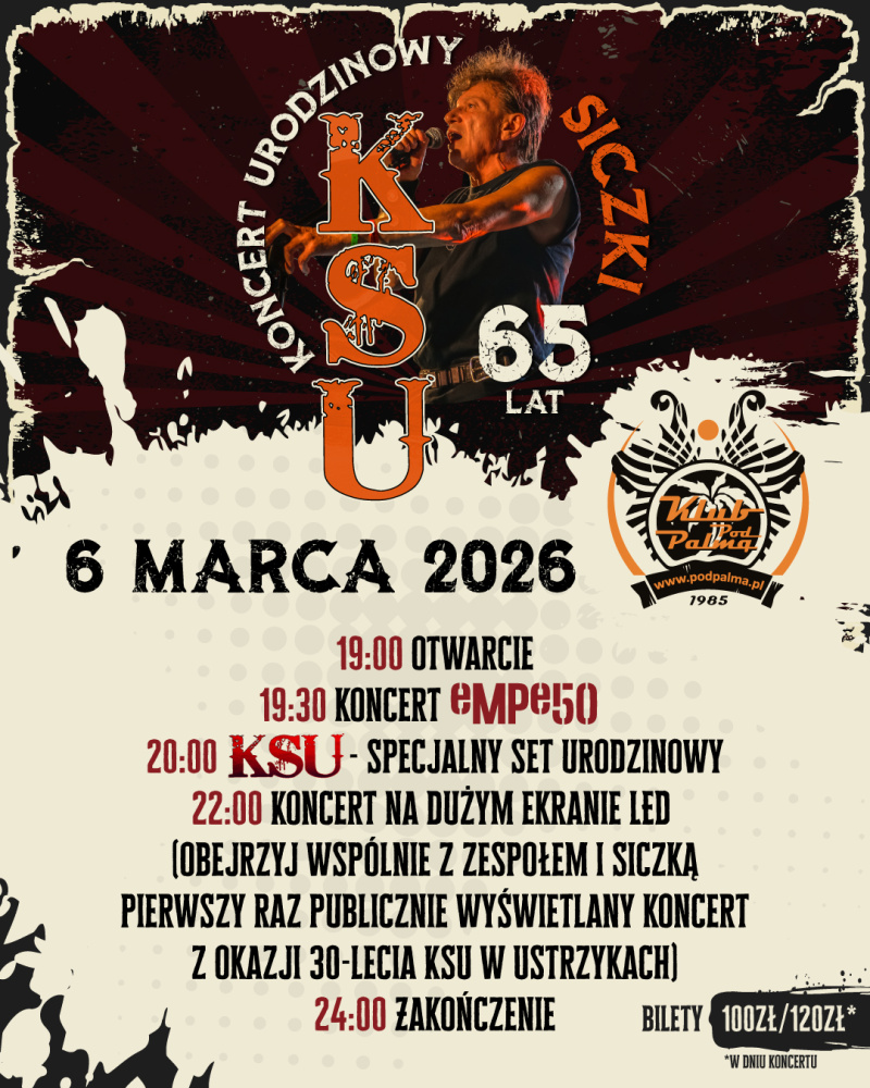 Koncert KSU z okazji 65 urodzin Siczki
