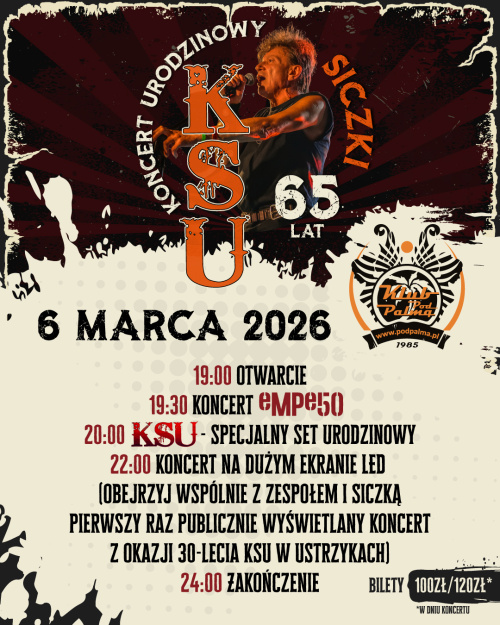 Koncert KSU z okazji 65 urodzin Siczki