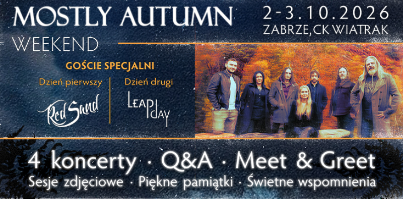 Mostly Autumn Weekend!