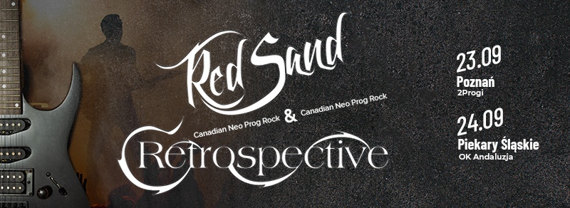 Red Sand i Retrospective we wrześniu na wspólnych koncertach w Polsce!