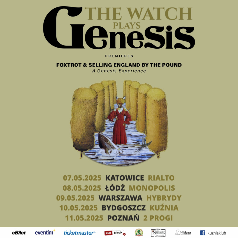 The Watch plays Genesis: majowe koncerty w Polsce!