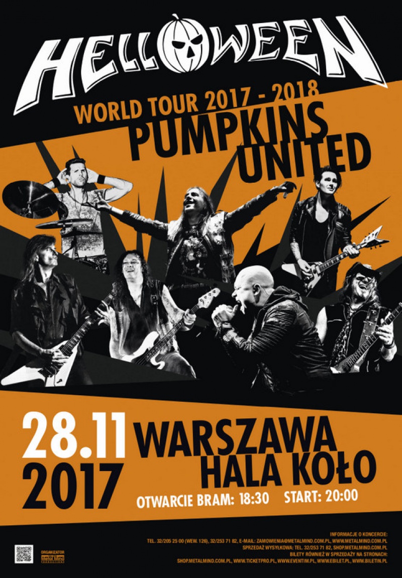 Helloween Pumpkins United w Warszawie