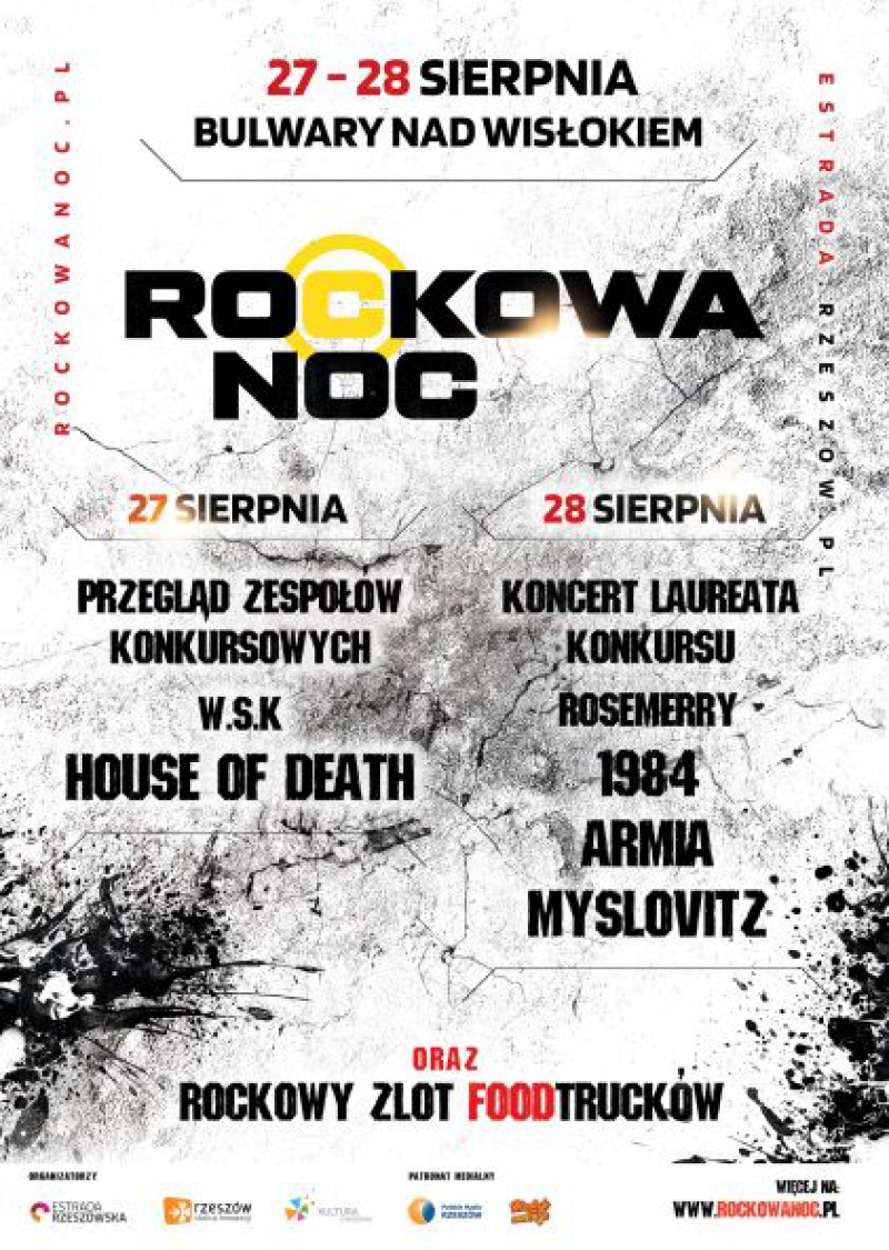 Rockowa Noc 2021 już 27 i 28 sierpnia: Tym razem to aż 7 koncertów - na finał Myslovitz