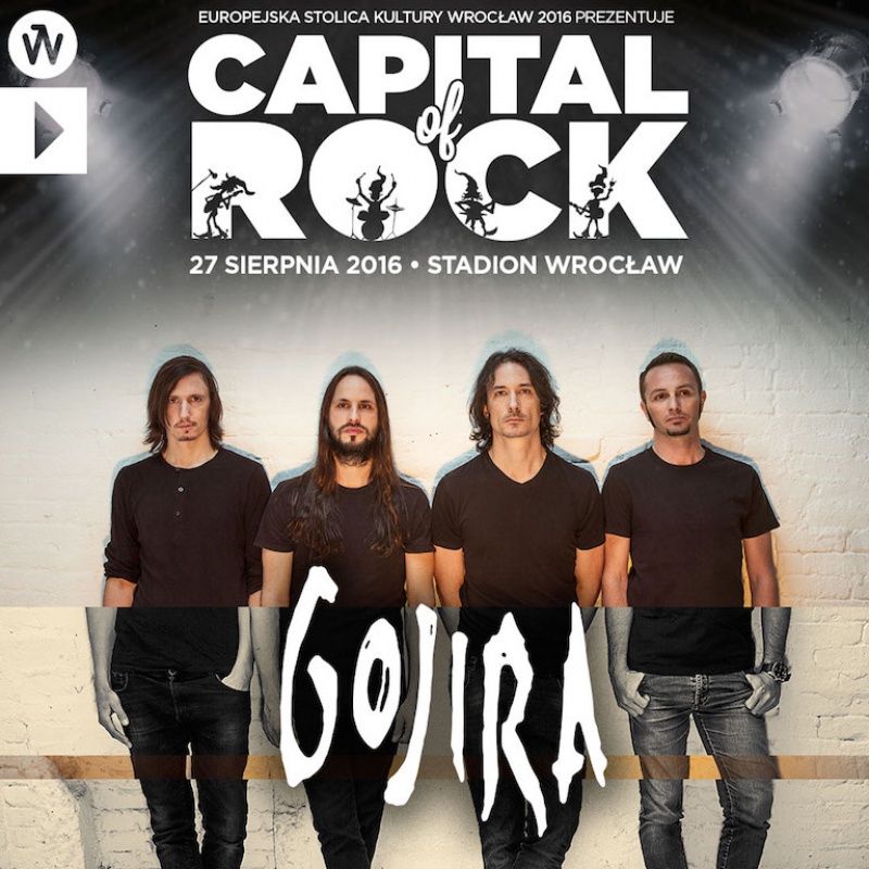 GOJIRA zagra na Capital Of Rock!