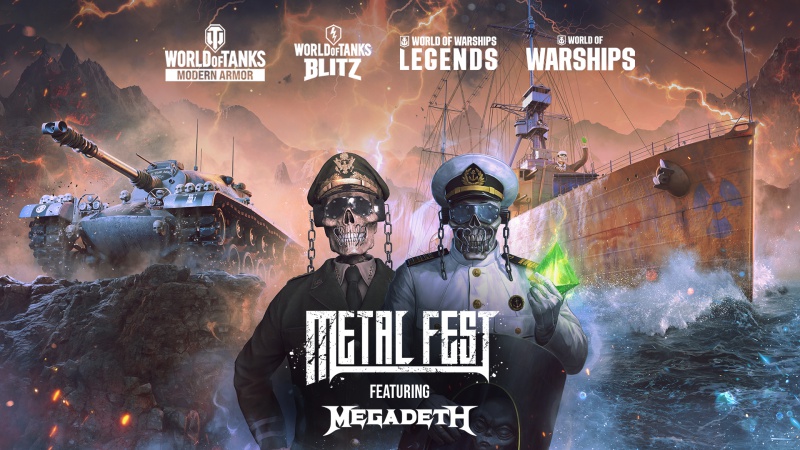 Megadeth gwiazdą Wargaming Metal Fest !