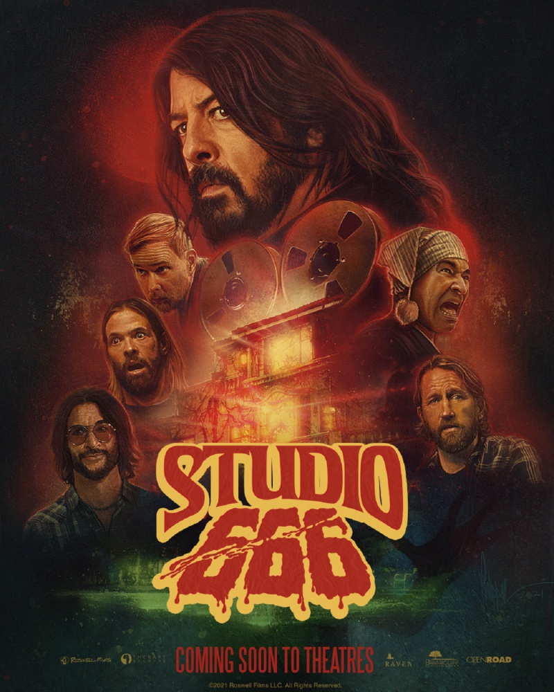 Foo Fighters w horror komedii „Studio 666”