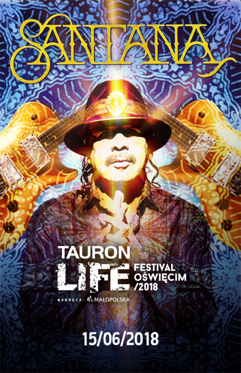 Start sprzedaży biletów na wytęp Santany podczas Tauron Life Festival Oświęcim 2018!